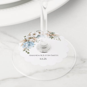 Étiquette Pour Verre De Vin Mariage