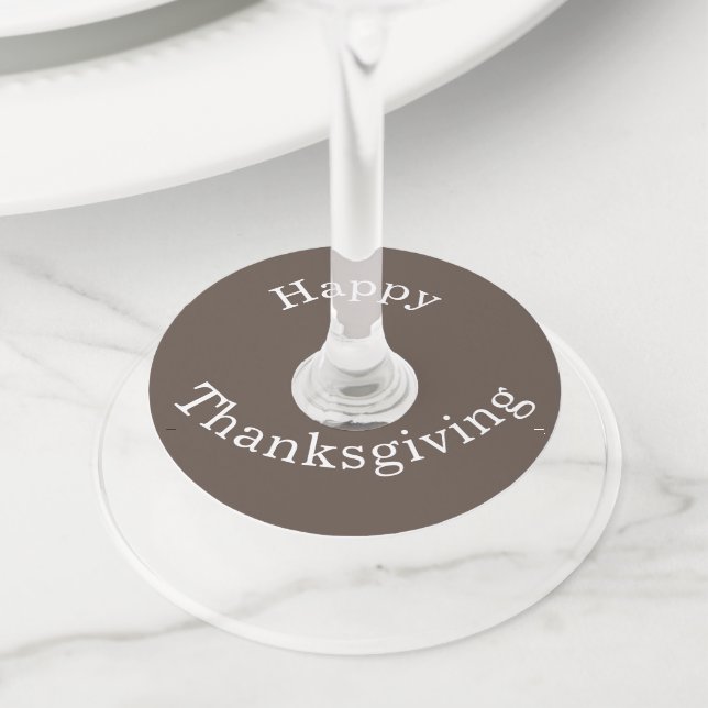 Étiquette Pour Verre De Vin Personalized  (De près)