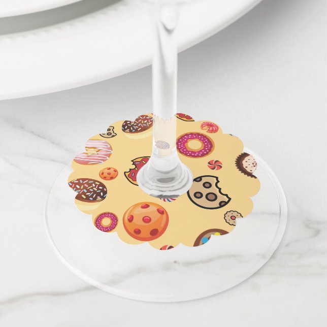 Étiquette Pour Verre De Vin Sucres 2 (De près)