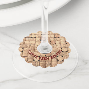 Étiquette Pour Verre De Vin Vins Corks