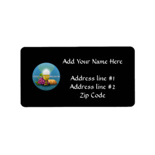 Étiquette Première Sainte Communion Chalice et hôte