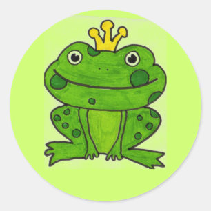 Étiquette prince de grenouille
