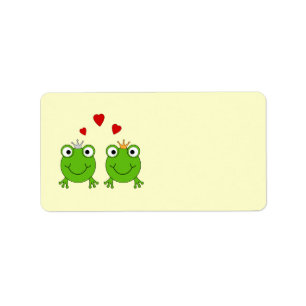 Étiquette Princesse de grenouille et prince de grenouille,