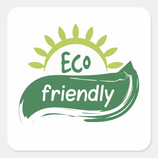 Étiquette produit écologique (Devant)