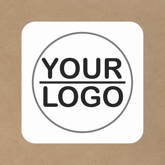 Étiquette professionnelle logo personnalisé (Créateur téléchargé)