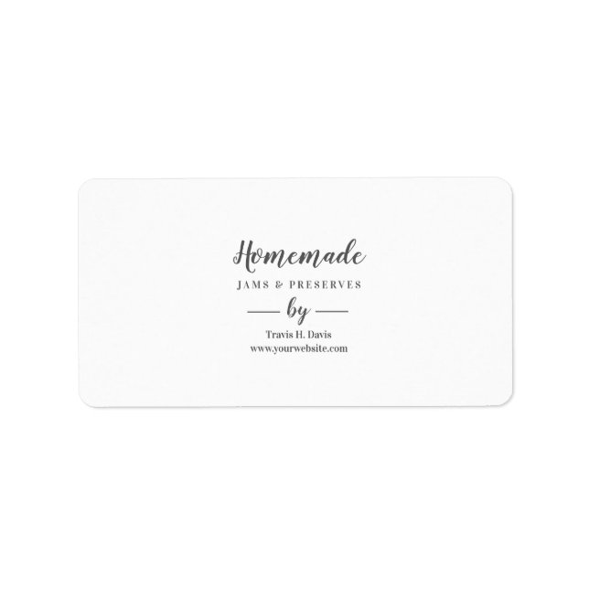 Étiquette Promotional Small Honey Business  (Devant)