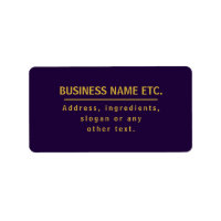 Purple & Gold polyvalent