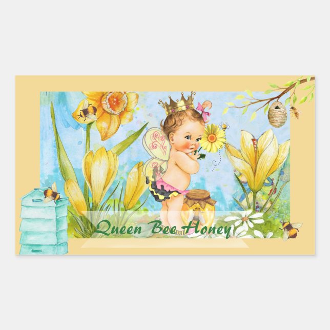 Étiquette Queen Bee Canning (Devant)