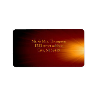 Étiquette Return Address Label