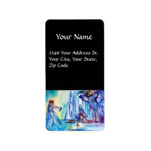 ÉTIQUETTE ROI ARTHUR, DAME DU LAC ET EXCALI