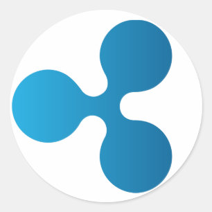 Étiquette ronde XRP Cryptodevise