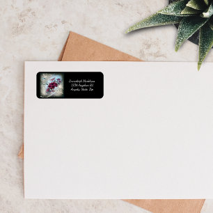 Étiquette Rose victorien Ephemera