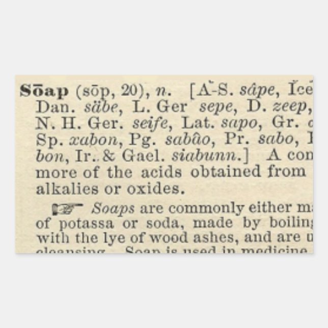 Étiquette savon (Devant)