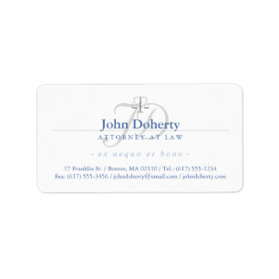 Étiquette Scales classiques de justice  Juriste légataire