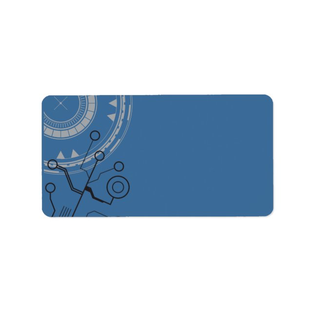 Étiquette SCI-FI BAR MITZVAH INVITATION Imprimer votre propr (Devant)