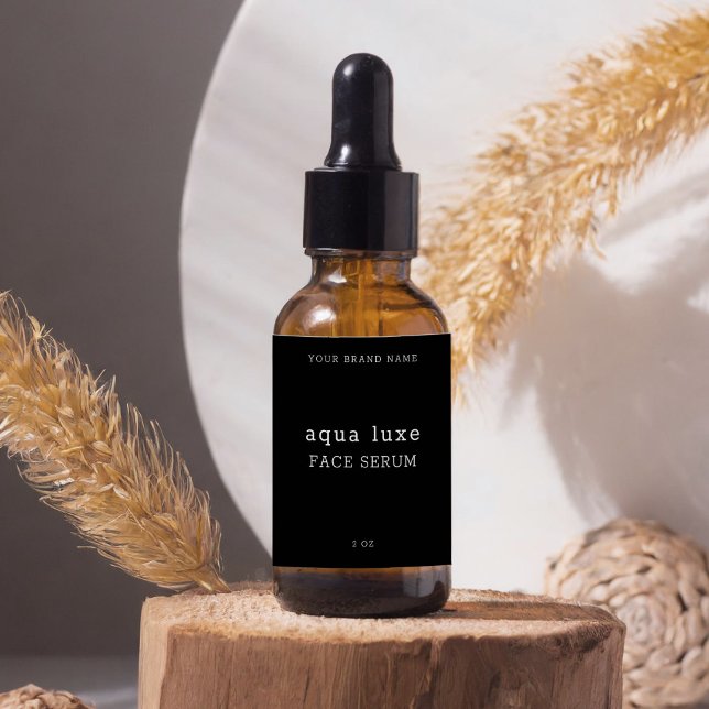 Étiquette sériel minimaliste (Créateur téléchargé)