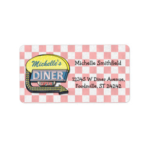 Étiquette Signe de dîner Créez votre propre personnalisation