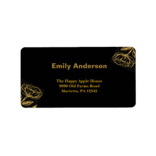 Étiquette Soiree double élégant