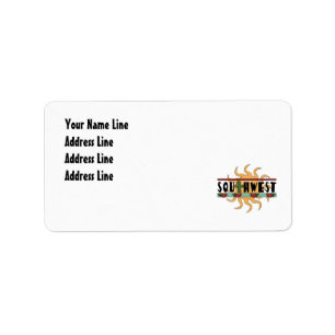 Étiquette Southwest - Adresse de retour