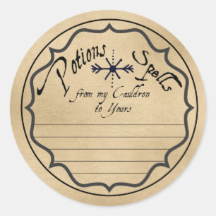 ÉTIQUETTE SPELLS & POTIONS