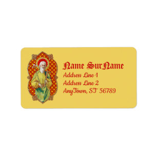 Étiquette St. Joseph d'une carte de commerce (TC 01)
