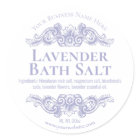 Étiquette Sticker Pour Lavender Fabriqué À La Main