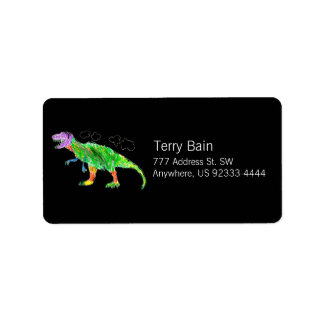 Étiquette T-Rex