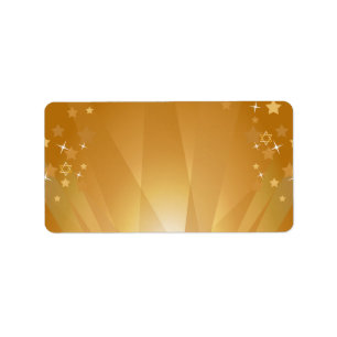 Étiquette Tapis rouge Hollywood Star Bat mitzvah Blank