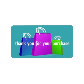 Étiquette Thank You for your Purchase Labels