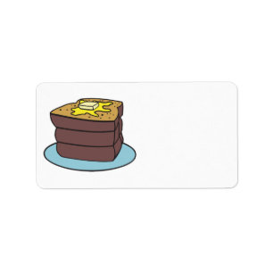Étiquette toast