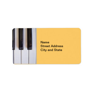 Étiquette Touches de piano