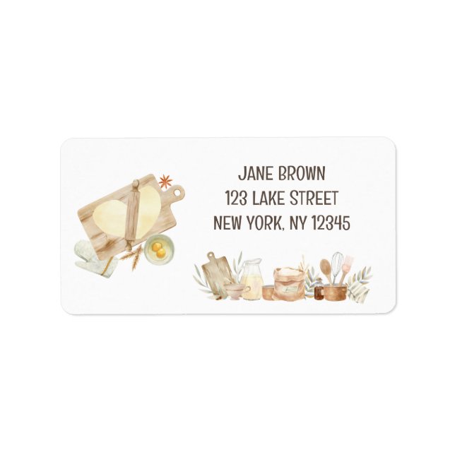 ÉTIQUETTE TOUTE LA PÂTE QU'IL VOUS FAUT POUR UNE NOCE (Devant)