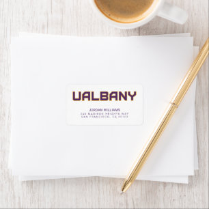 Étiquette Université de Albany Wordmark