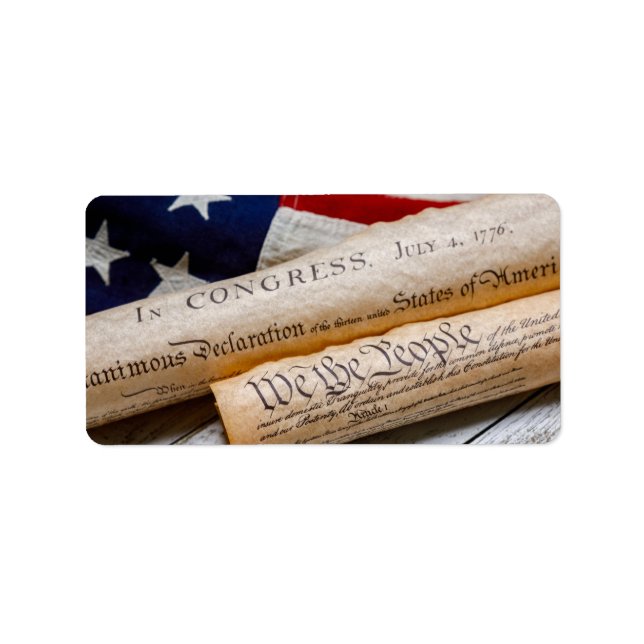 Étiquette US Founding Documents (Devant)