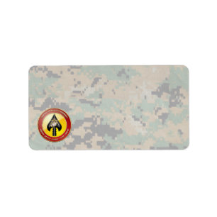 Étiquette USMC Opérations spéciales (MARSOC) [3D]