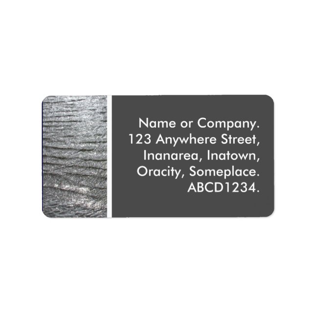 Étiquette Vagues (Devant)