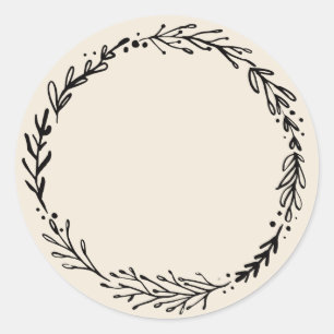 Étiquette vide II d'autocollant de pot/épice