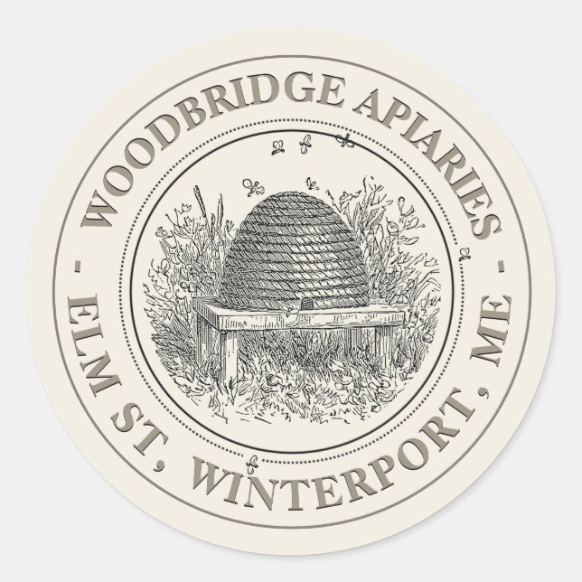 Étiquette vintage ivoirien (Devant)