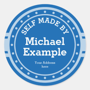 Étiquette vintage trans. blanc 03 + votre dos. & T