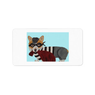 Étiquette Voleur de friandises Cambrioleur Corgi Gallois