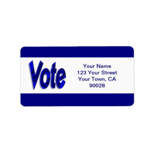 Étiquette vote