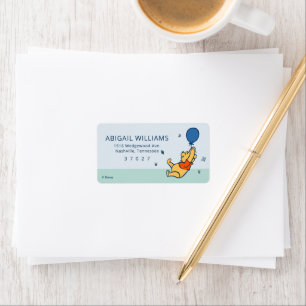 Étiquette Winnie le Baby shower Pooh