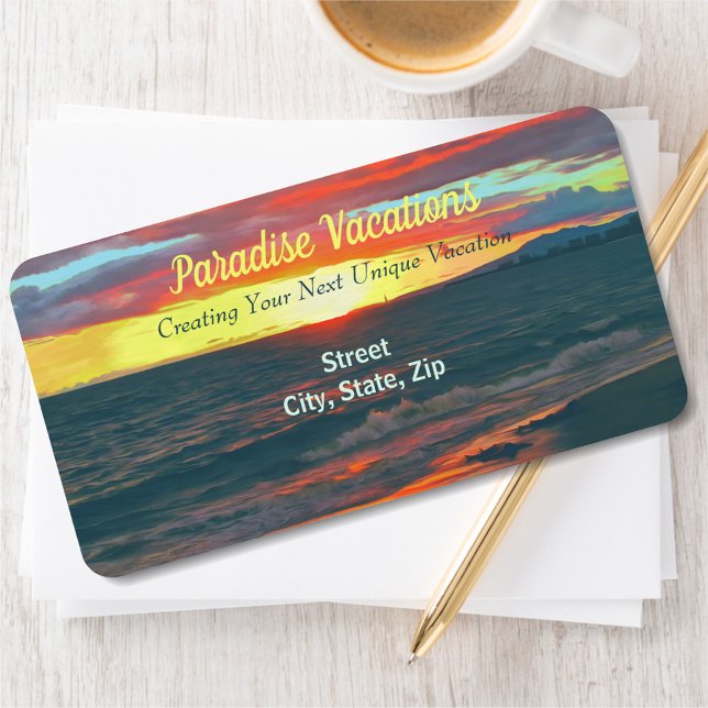 Étiquette Wonderful Day 1490 Adresse (Créateur téléchargé)