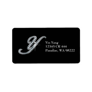 Étiquette Y Script "Diamond Bling"