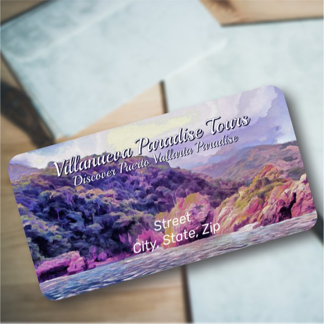 Étiquette Yelapa côtière à Puerto 1620 Adresse (Créateur téléchargé)