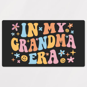 Étiquettes À Mon Ère de Grand-Mère Je