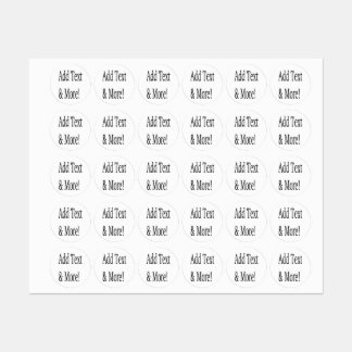 Étiquettes Ajouter du texte et plus ! Customisez votre propre