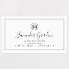 Ajouter votre logo Black Border Produit