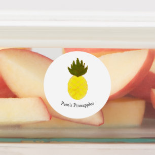 Étiquettes Ananas Artsy