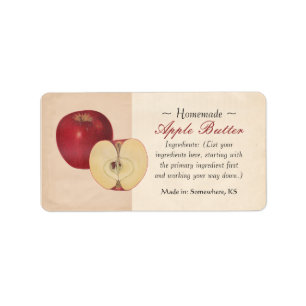 Étiquettes Apple vintages